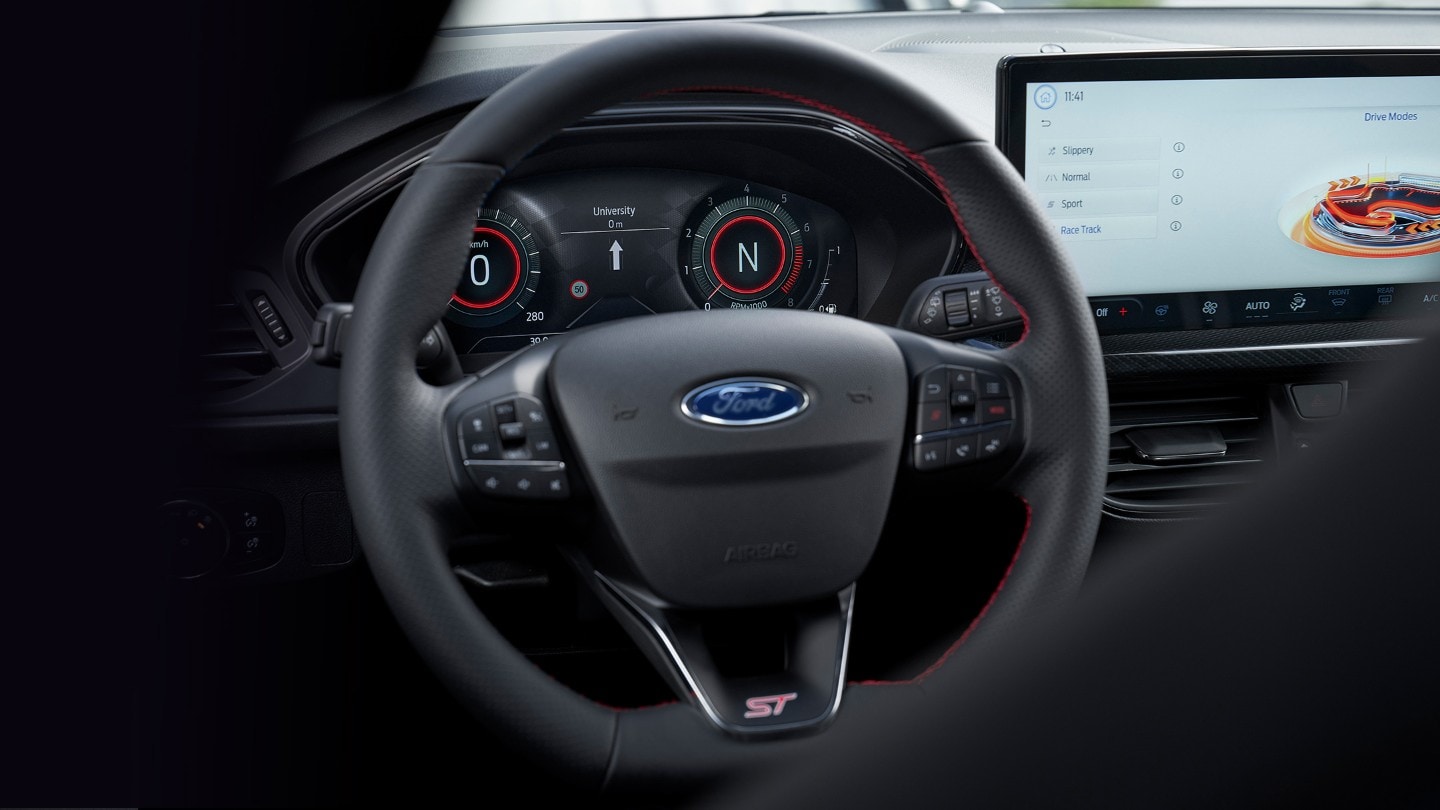Ford Focus ST – Tableau de bord numérique
