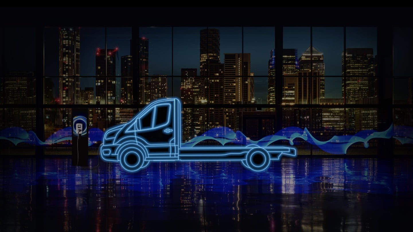 Ford Transit Châssis-cabine, illustration de la silhouette