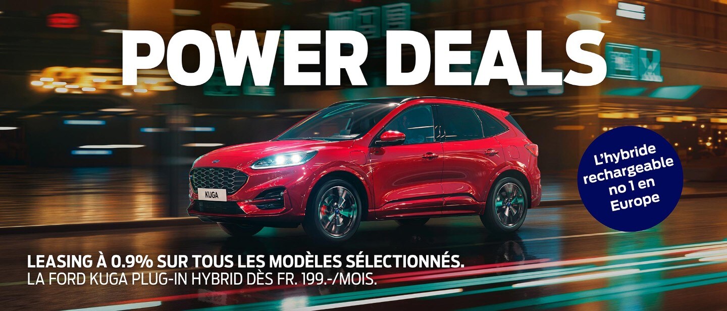 Ford Kuga PHEV power deals