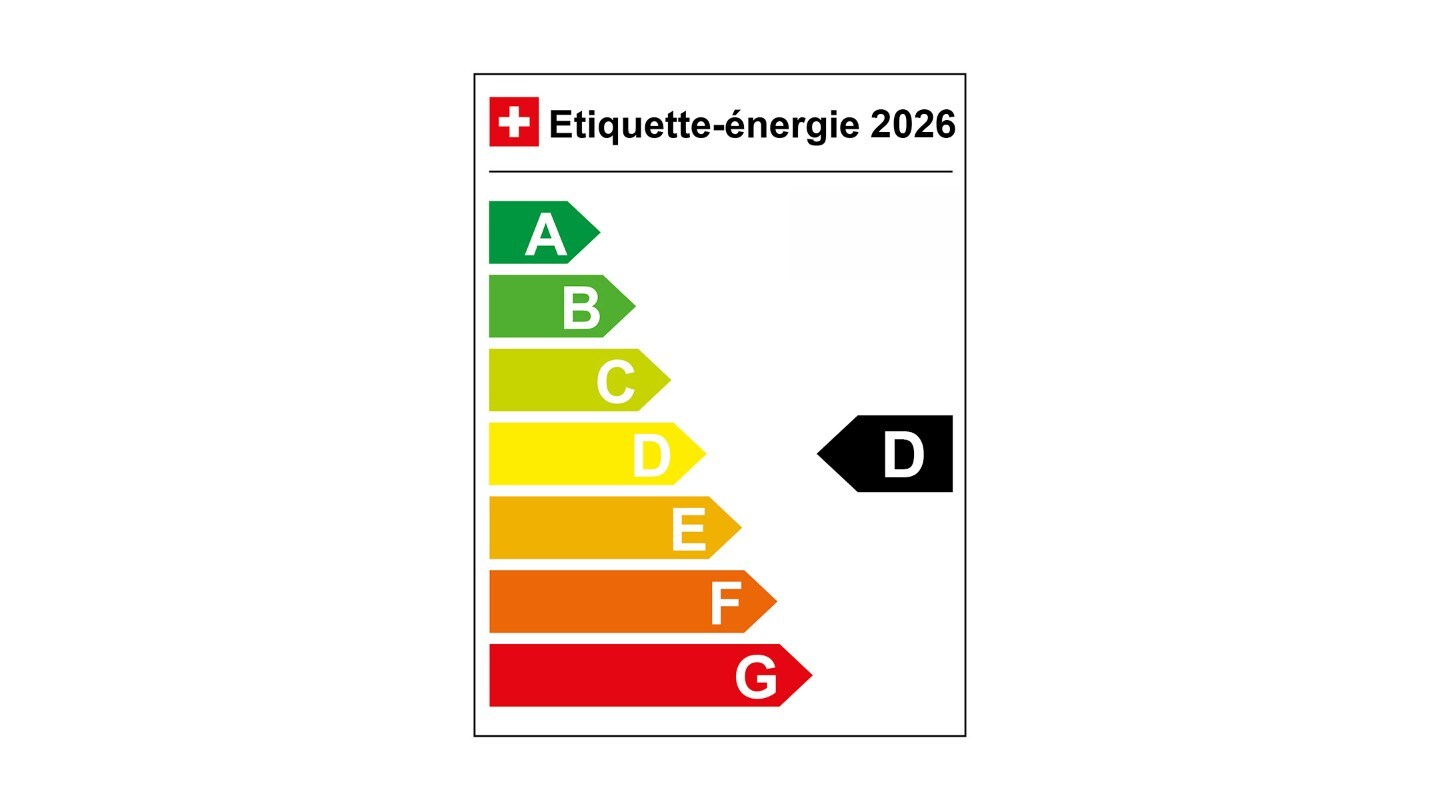 Étiquette d'efficacité énergétique E