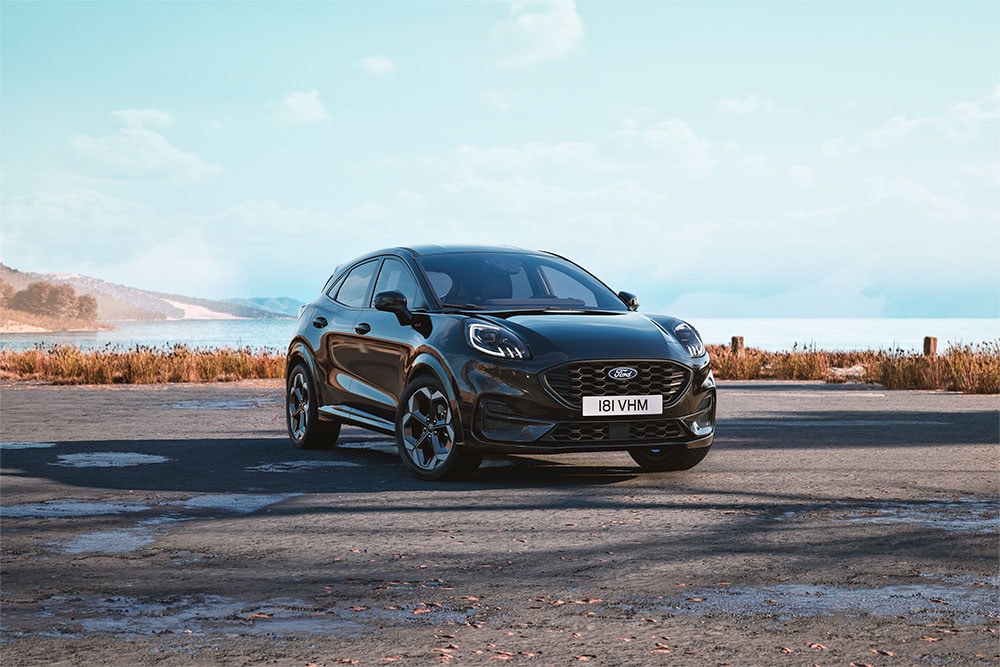 Un Puma Black Edition sur la route.