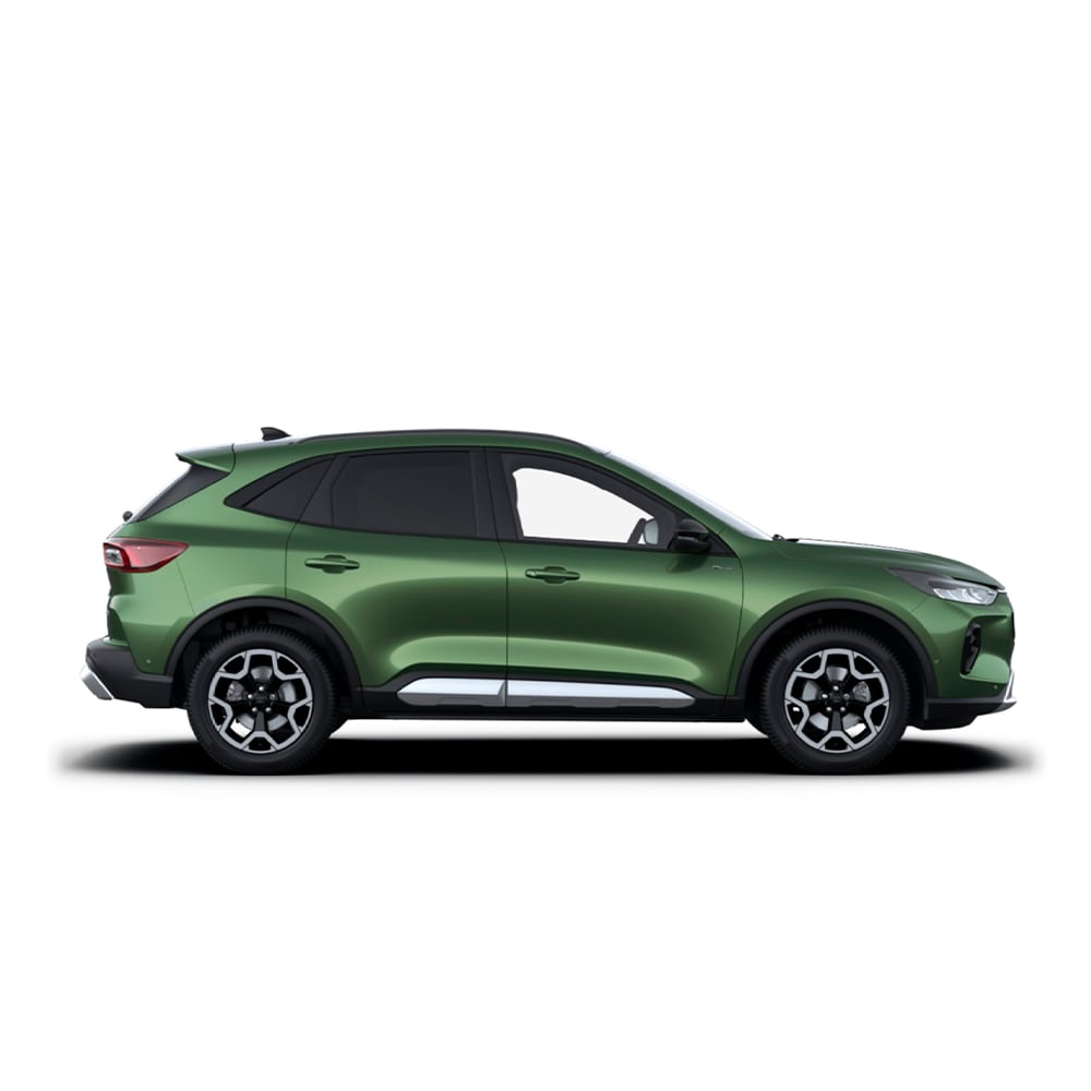 Un Ford Kuga Full Hybrid vert.