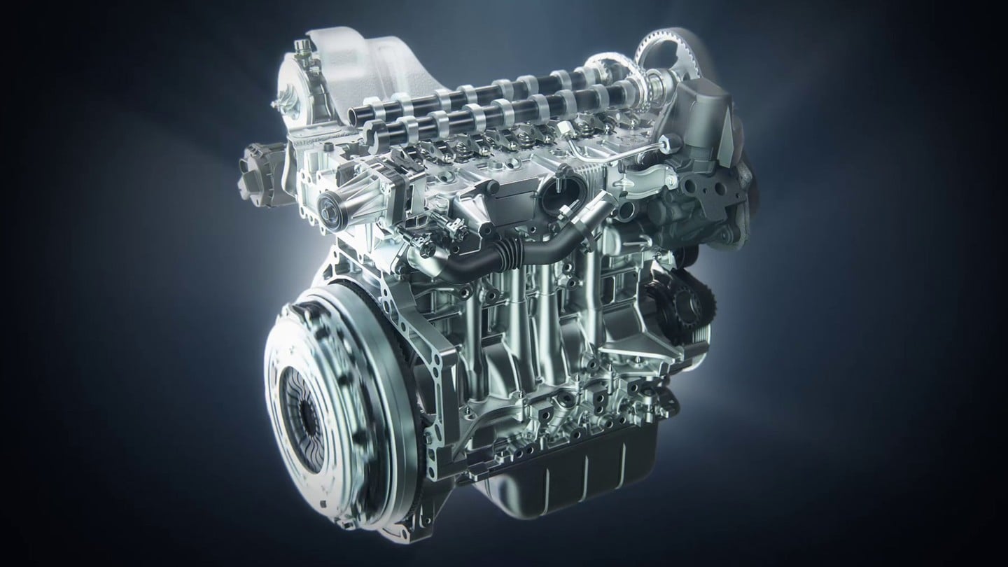 Illustration, moteur diesel Ford