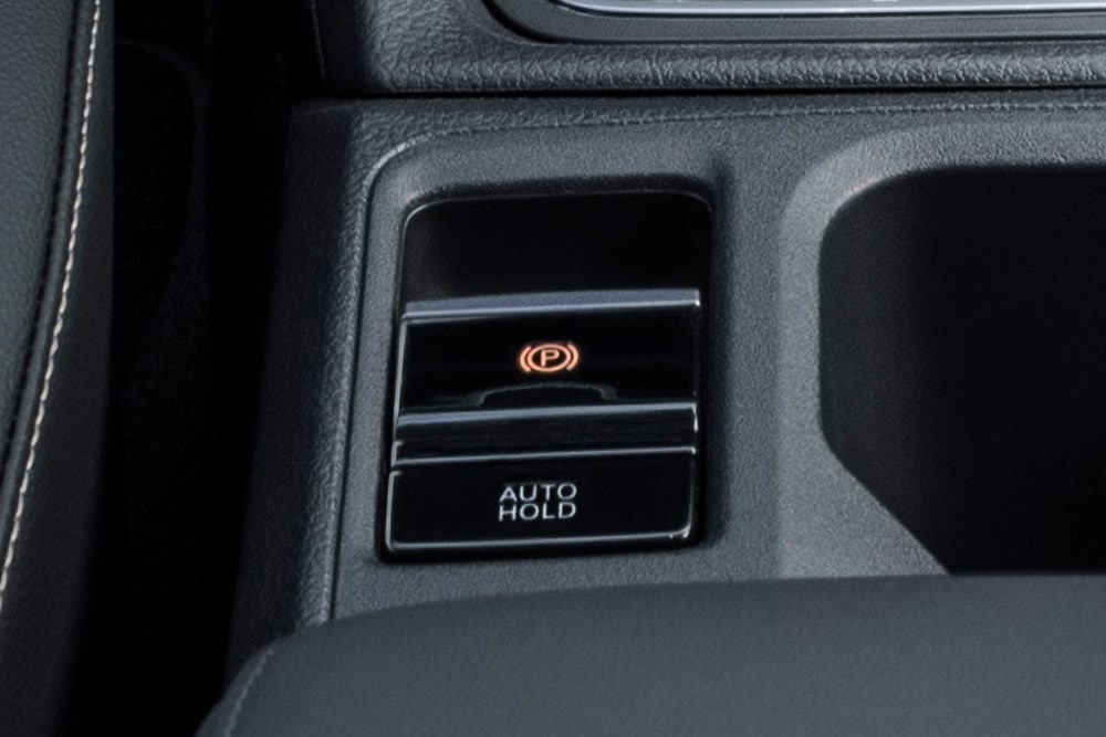 Ford Tourneo Connect, vue sur le frein de stationnement