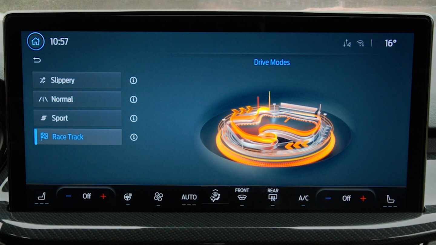 Ford Focus ST – modes de conduite sélectionnables Ford Focus ST – modes de conduite sélectionnables