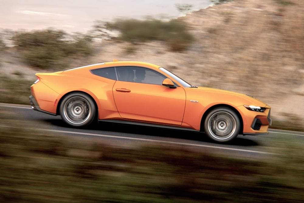 Ford Mustang test drive