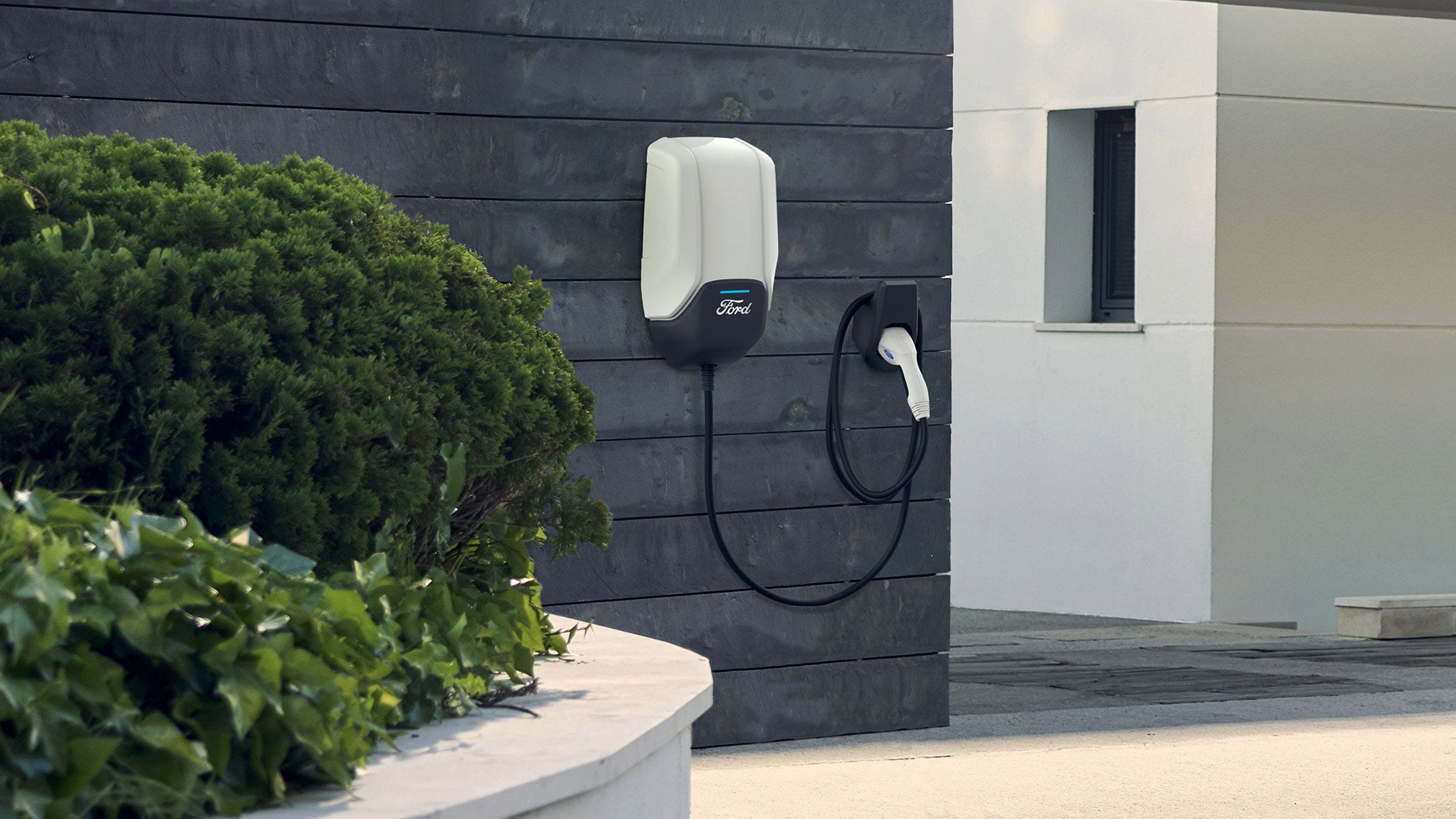 Vue détaillée de la Ford Connected Wallbox