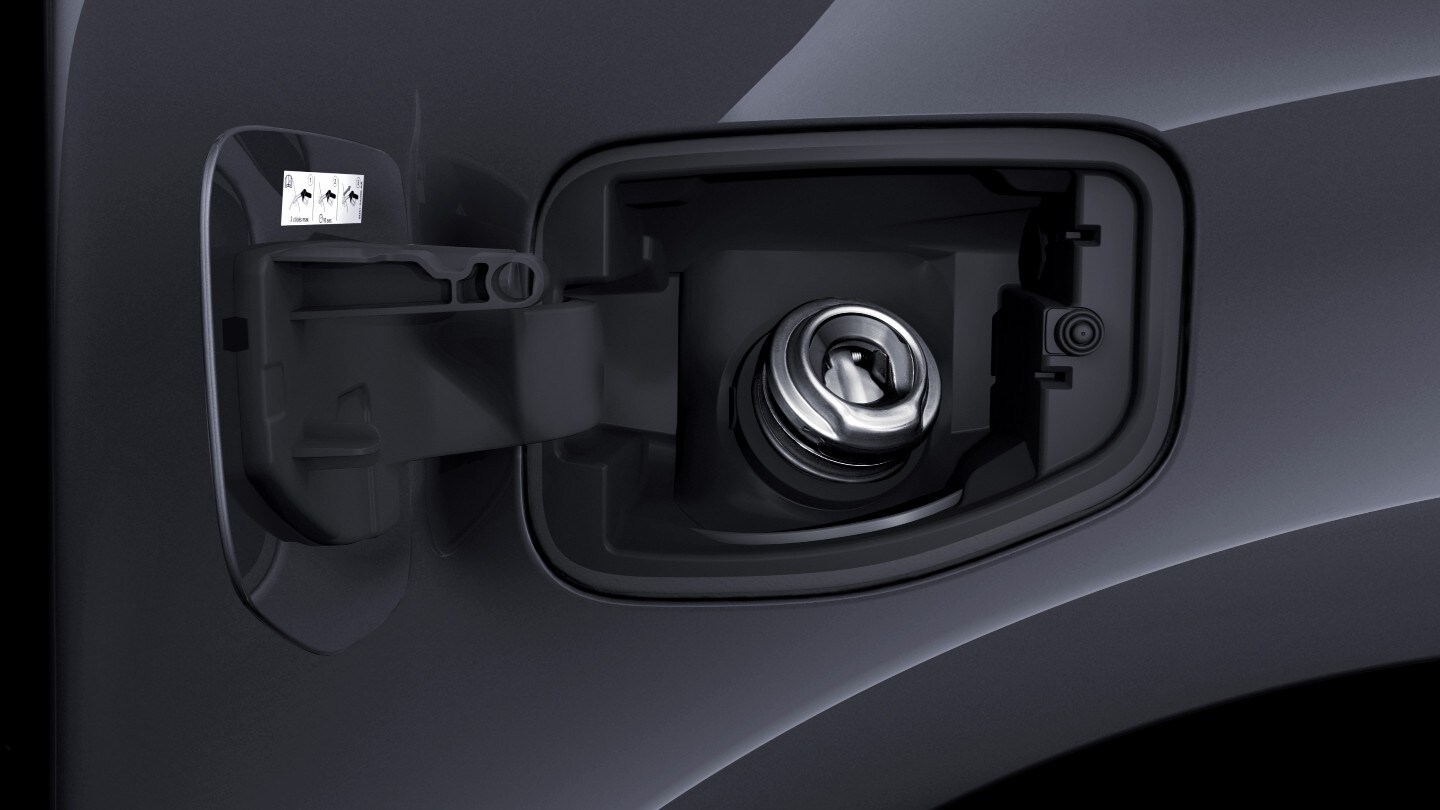 Vue détaillée de la fonction Easy Fuel du Ford Ranger