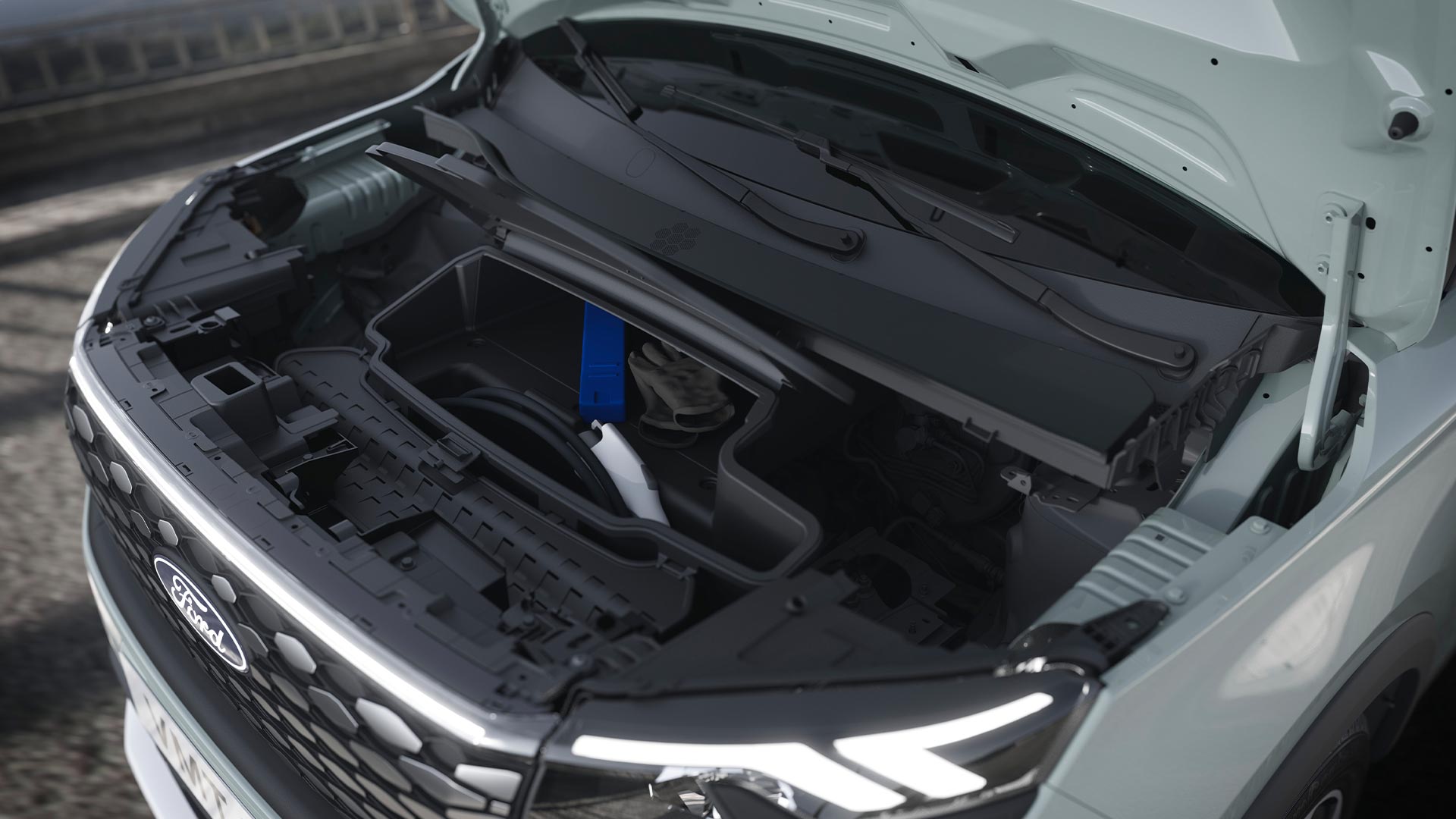 Ford E-Tourneo Courier Active – Coffre avant