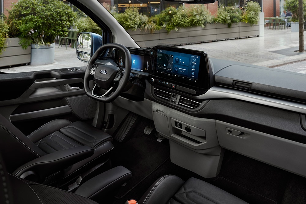 Intérieur du tout nouveau Tourneo Custom