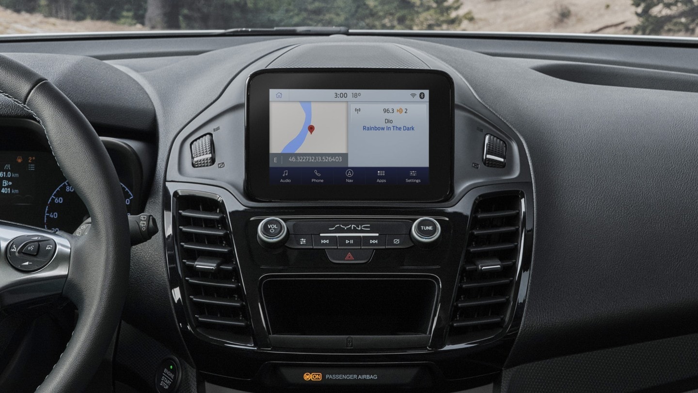 Affichage intérieur Ford SYNC