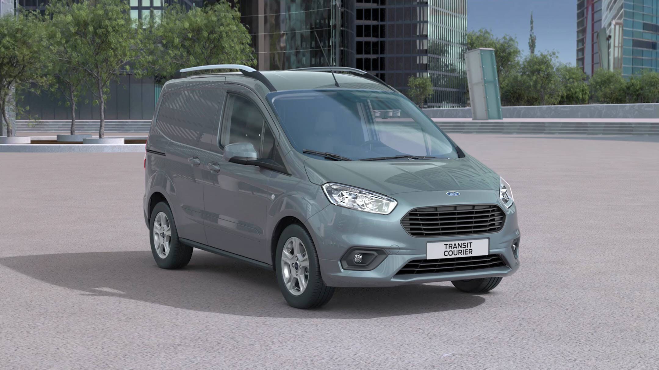 Ford Transit Courier exterior 360 video