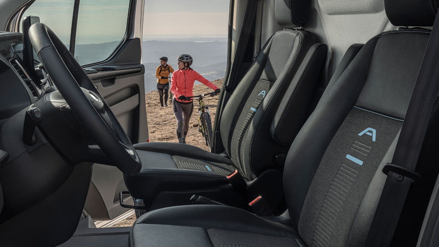 Intérieur du Ford Transit Custom Active