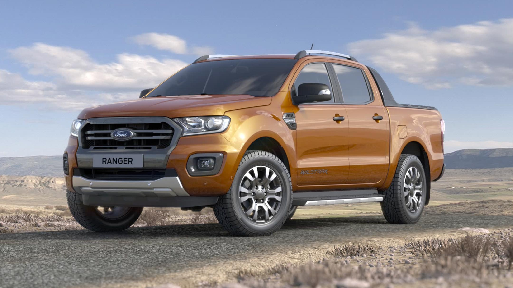 Bénéficiant d’une garde au sol pouvant aller jusqu’à 283 mm, le Ford Ranger franchit sans peine les terrains réputés les plus impraticables.