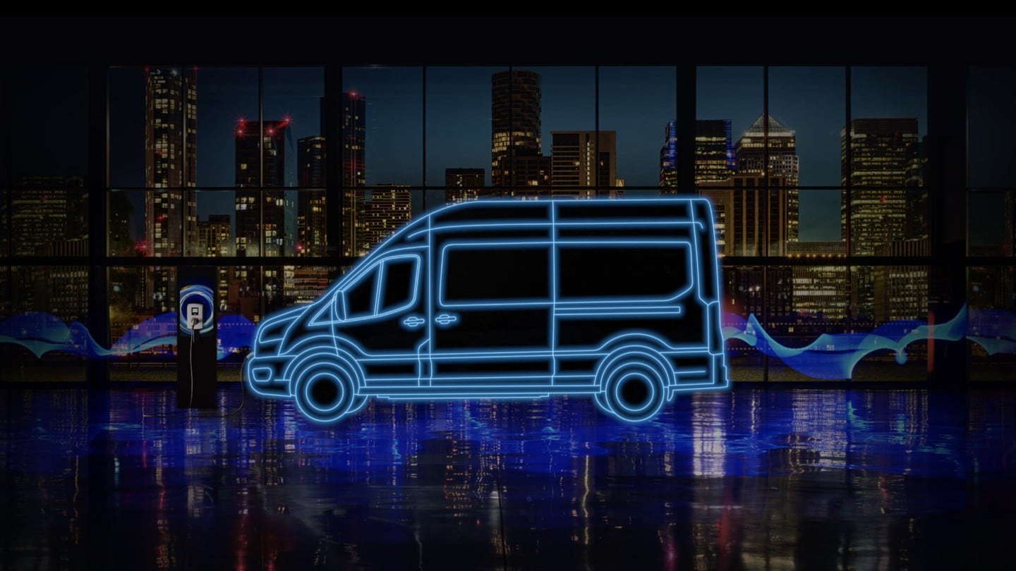 Ford Transit Fourgon, illustration de la silhouette