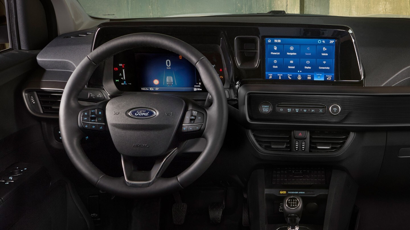 Ford Transit Courier vu par le conducteur