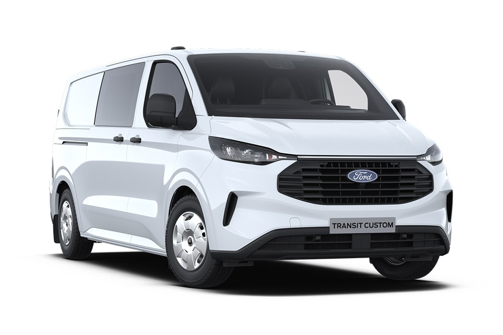 Ford Transit Custom blanc Multicab