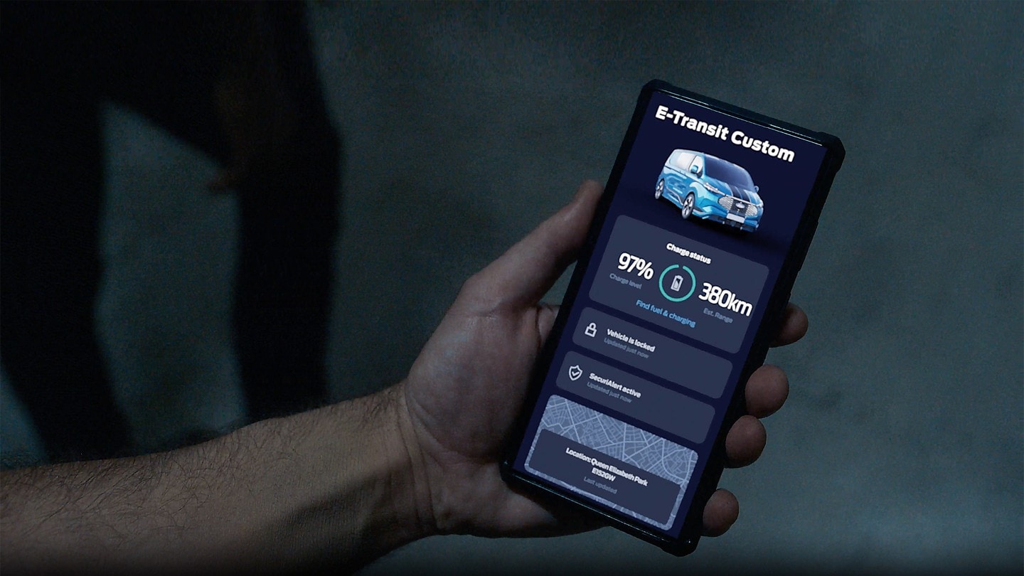 Ford Transit Custom avec application FordPass Pr