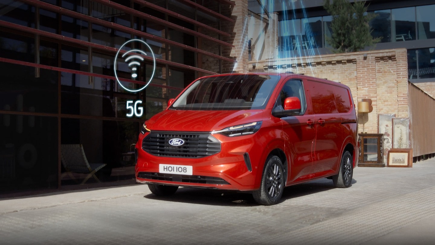 Ford Transit Custom, connectivité 5G