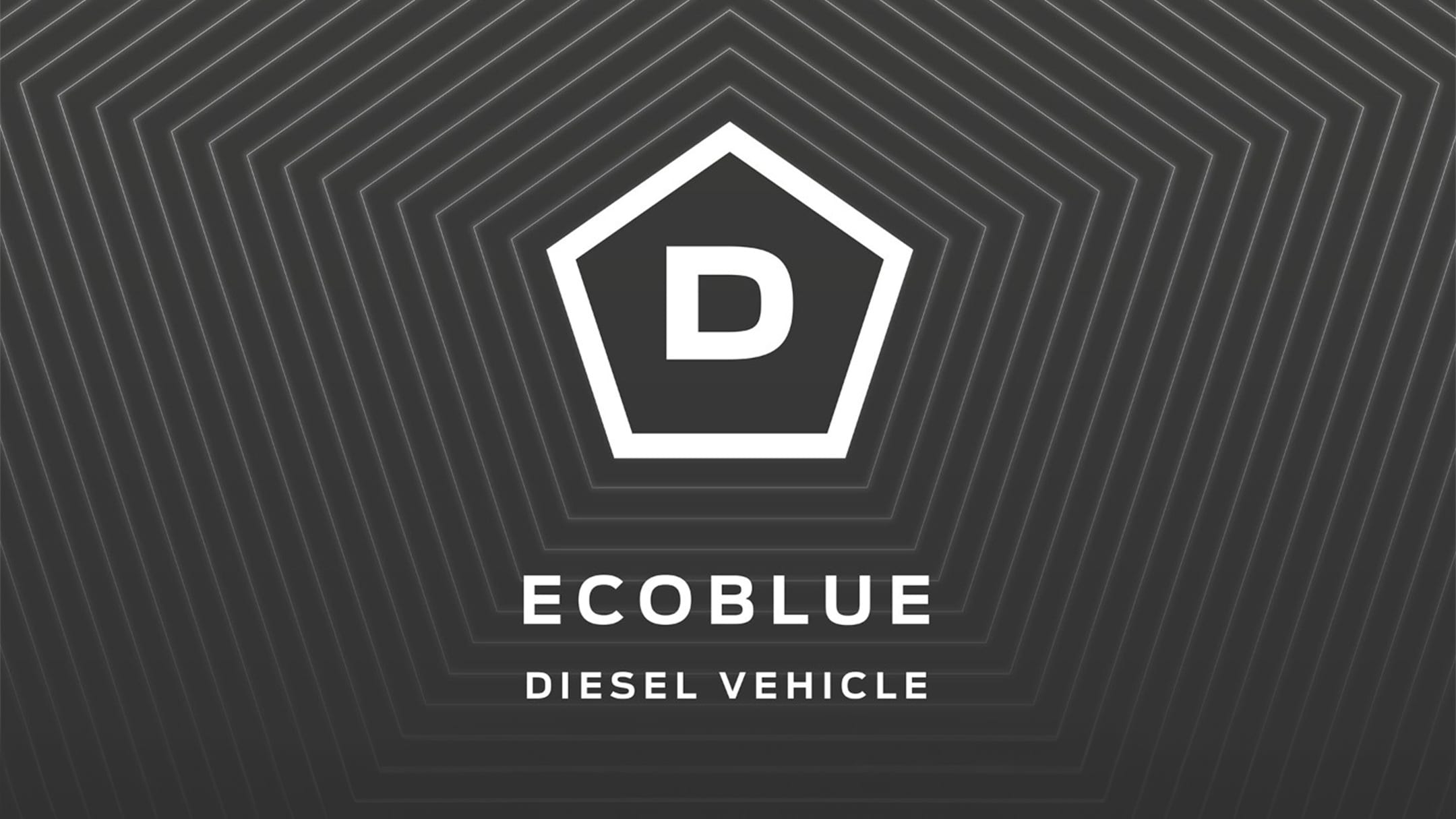 Icône « Ecoblue Diesel » sur fond noir.