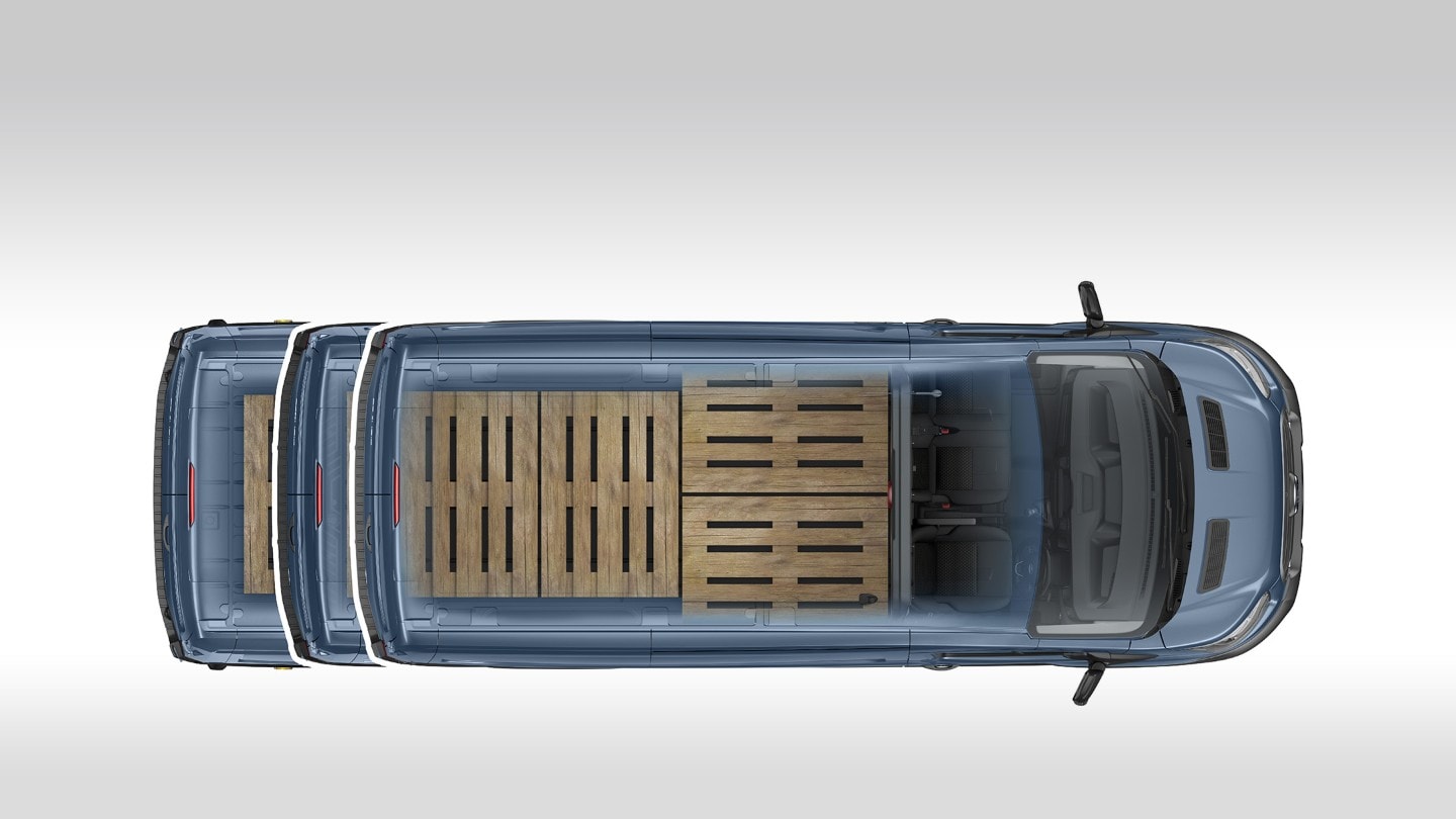 Espace de chargement du Ford Transit