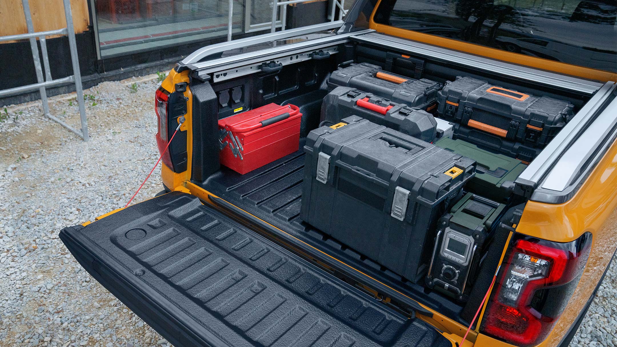 Zone de chargement du tout nouveau Ranger All-New Ranger load bed