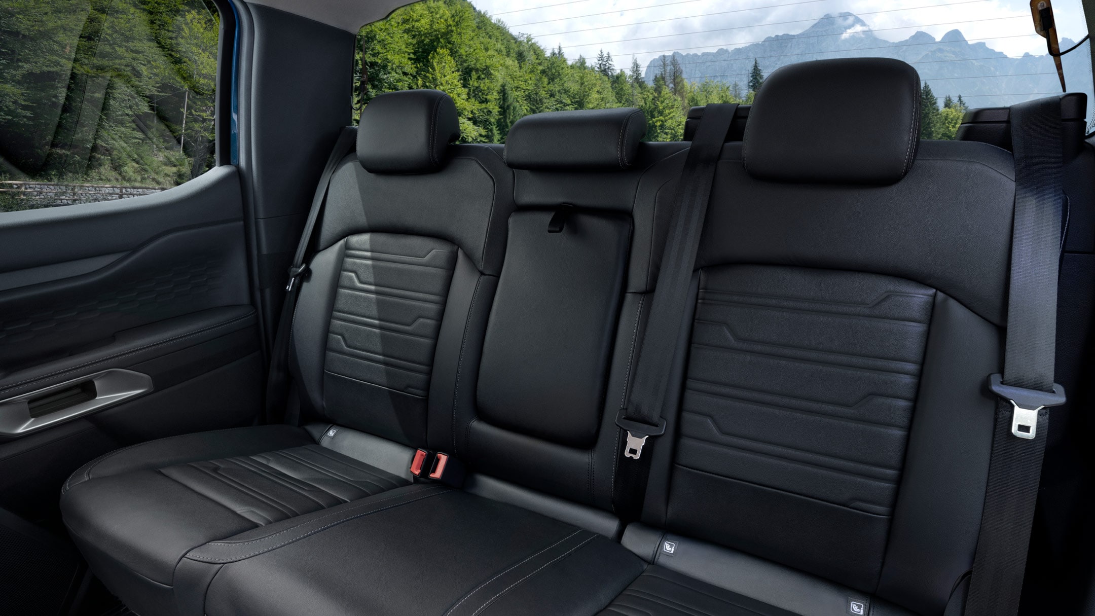 All-New Ranger Limited interior rear seats
