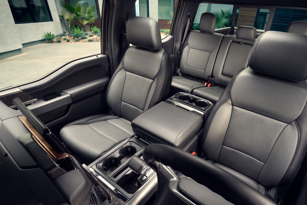 Ford F-150 Lightning interior design