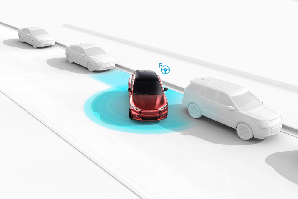 Commande de l’aide à la conduite Ford – Explication schématique