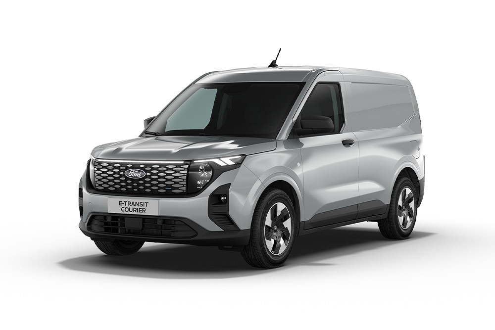 Ford E-Transit Courier couleur argent