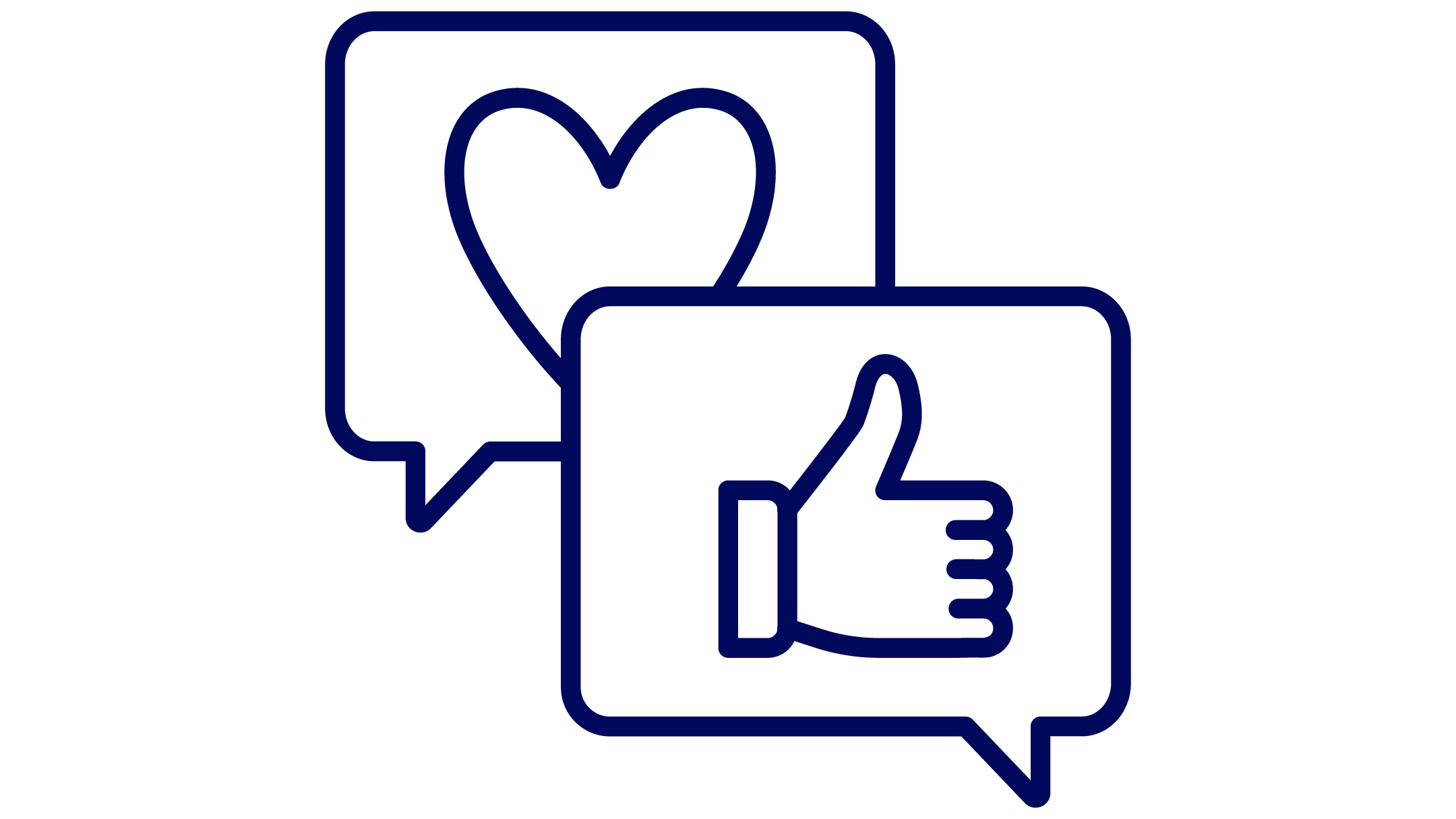 Symbole représentant un cœur et un pouce levé, muni de l’inscription «Sérénité»